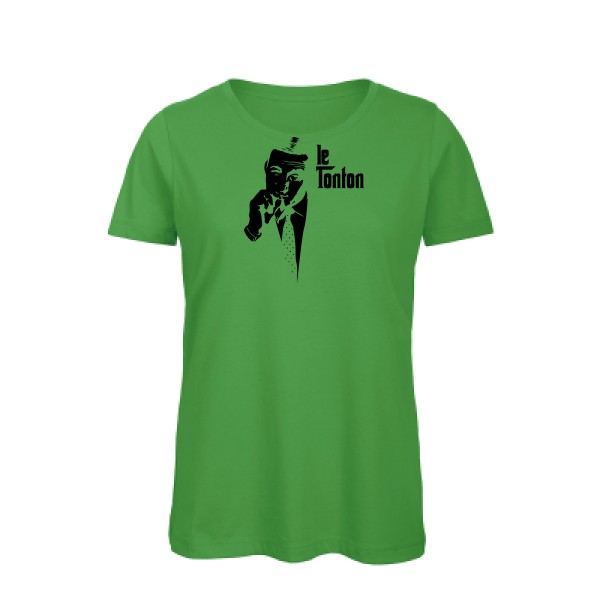 Le Tonton- t-shirt thème cinema- modèle B&C - Inspire T/women - Lino ventura -