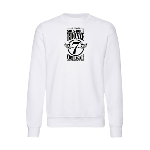 Sweat shirt - Fruit of the loom 280 g/m² - 7ème Compagnie Crew