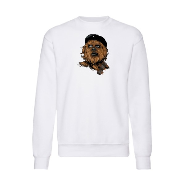 Chewie guevara -Sweat shirt  parodie Homme  -Fruit of the loom 280 g/m² -thème  cinema - 