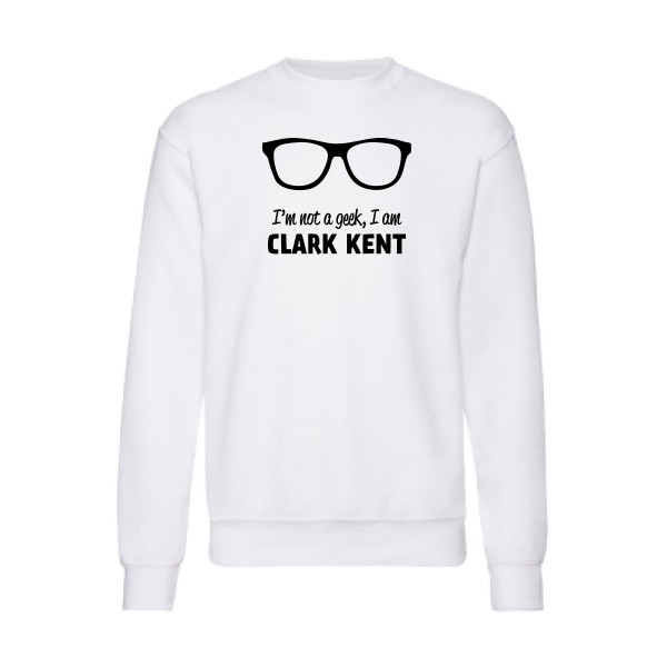 I am Clark Kent -Sweat shirt superman pour un look vintage