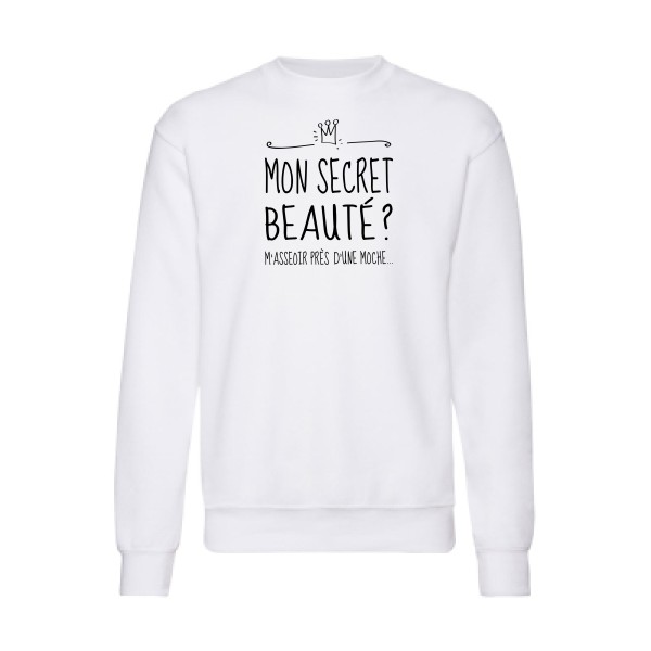 Ange -Sweat shirt texte humour -sur Fruit of the loom 280 g/m²