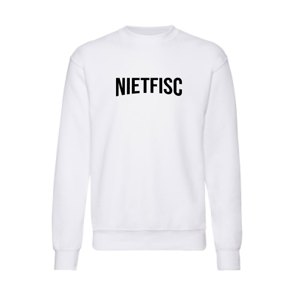 NIETFISC -  Thème tee shirt original parodie- Homme -Fruit of the loom 280 g/m²-