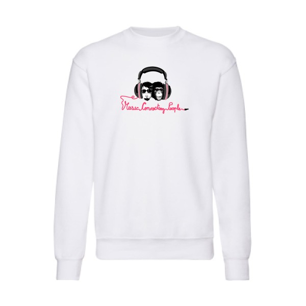Sweat shirt original Homme  - Music Connecting People - 