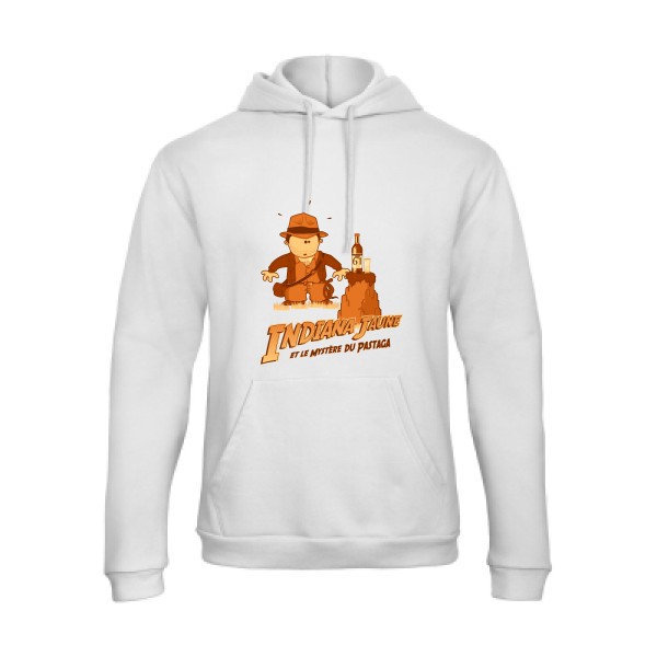 Indiana - Sweat capuche Homme alcool - B&C - Hooded Sweatshirt Unisex  - thème alcool et parodie-