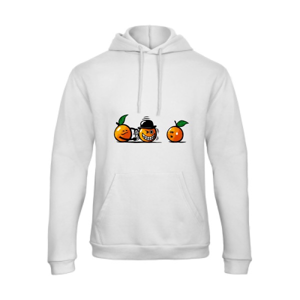 Sweat capuche - B&C - Hooded Sweatshirt Unisex  - Orange Mécanique