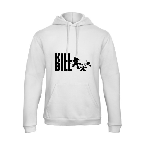 kill bill - Sweat capuche kill bill Homme - modèle B&C - Hooded Sweatshirt Unisex  -thème cinema -