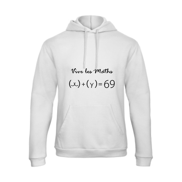Tee shirt sexe - «Vive les maths !» -