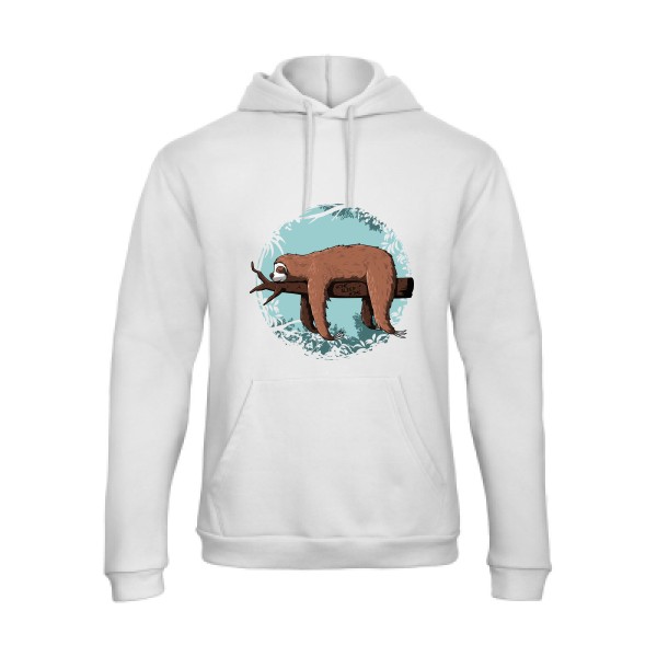 Home sleep home - T- shirt animaux- B&C - Hooded Sweatshirt Unisex 