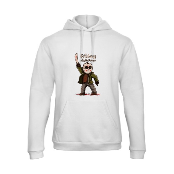 Friday night  fever - T shirt Geek- B&C - Hooded Sweatshirt Unisex 