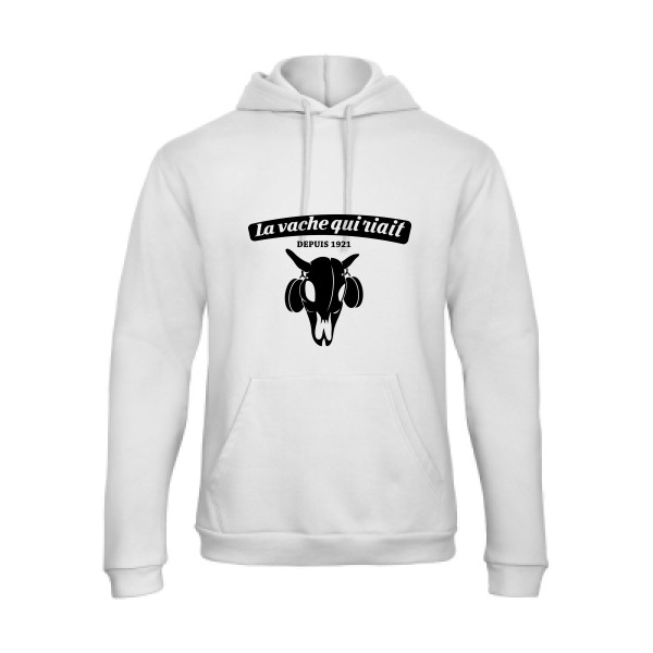 vache qui riait - B&C - Hooded Sweatshirt Unisex  Homme - Sweat capuche rigolo - thème alcool humour -