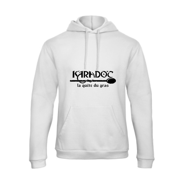 Karadoc -Sweat capuche Karadoc - Homme -B&C - Hooded Sweatshirt Unisex  -thème  Kaamelott- Rueduteeshirt.com -