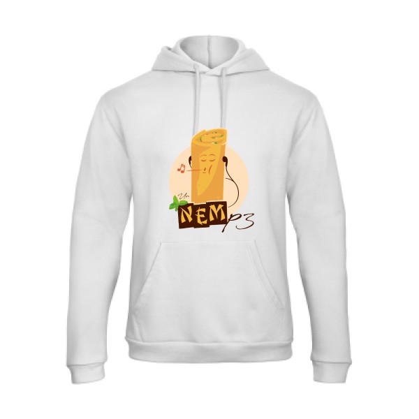 NEMp3-T shirt geek drole - B&C - Hooded Sweatshirt Unisex 