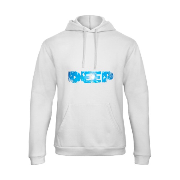 deep- tee-shirt original- modèle B&C - Hooded Sweatshirt Unisex -