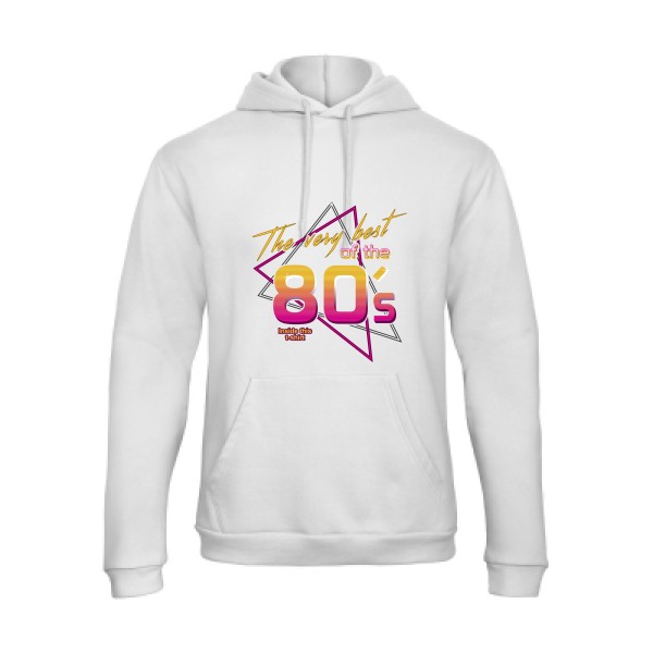 80s -Sweat capuche original vintage - B&C - Hooded Sweatshirt Unisex  - thème vintage -
