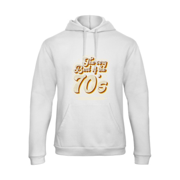 70s - Sweat capuche original -B&C - Hooded Sweatshirt Unisex  - thème année 70 -