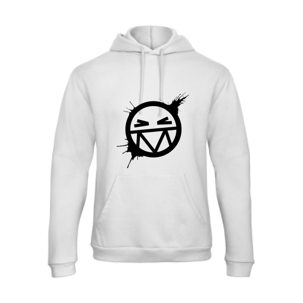 Smile- T shirt love- B&C - Hooded Sweatshirt Unisex 