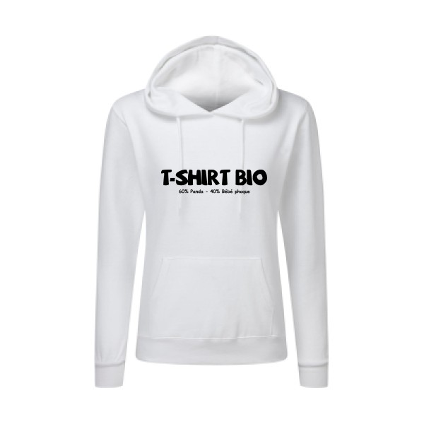 T-Shirt BIO-tee shirt humoristique-SG - Ladies' Hooded Sweatshirt