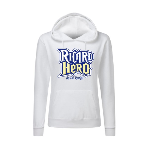 RicardHero Tee shirt apero -SG - Ladies' Hooded Sweatshirt