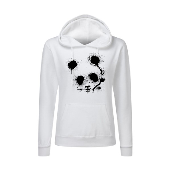 Sweat capuche femme panda - Femme -SG - Ladies' Hooded Sweatshirt 