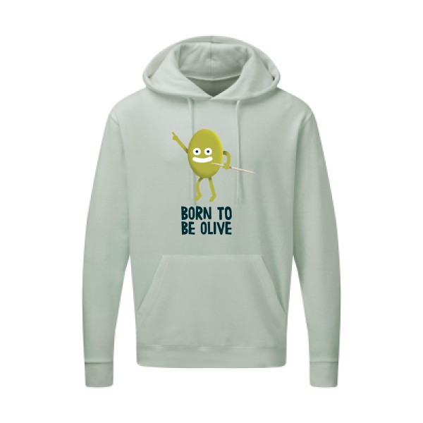 T shirt super papy - «Born to be olive» - 