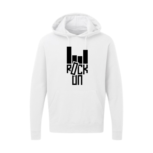 Rock On ! -Tee shirt rock Homme-SG - Hooded Sweatshirt