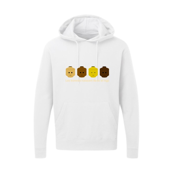 libre et légo- T shirt Lego thème- modèle SG - Hooded Sweatshirt - 