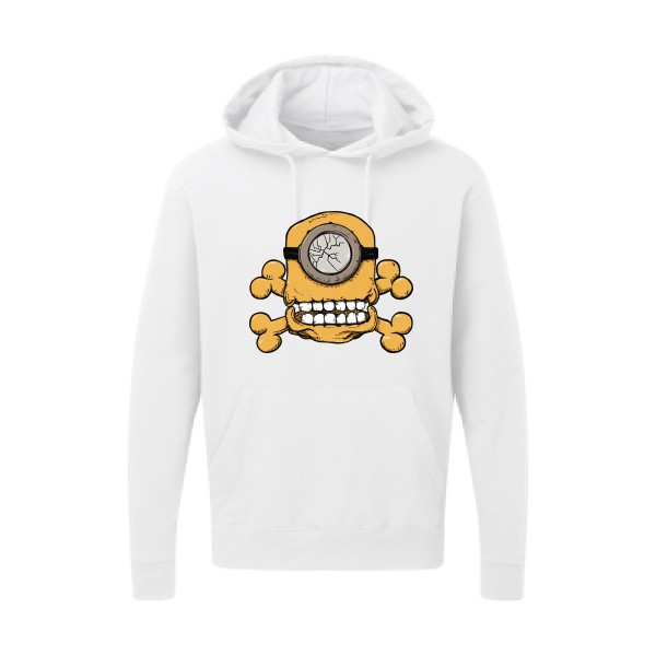 Minion Skull-T shirt minion drole - SG - Hooded Sweatshirt