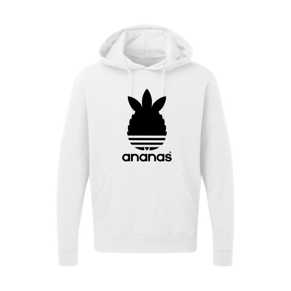 ananas -  Modèle SG - Hooded Sweatshirt - thème t shirt marrant -