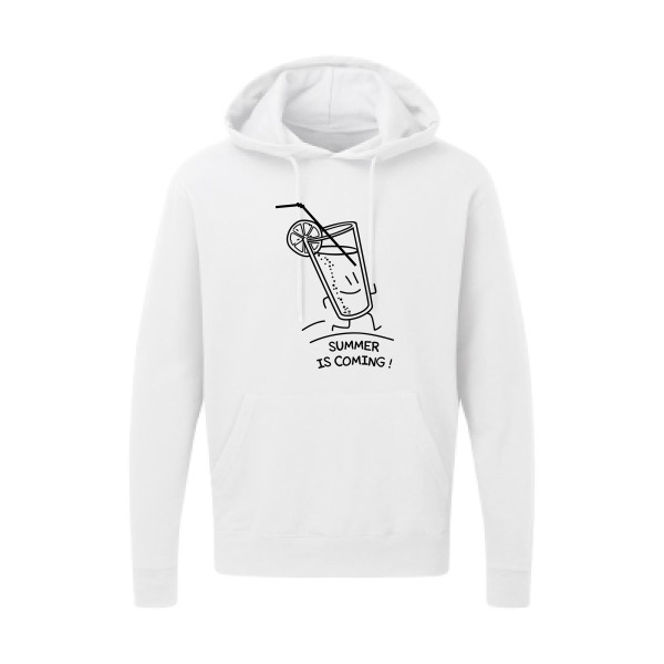 Sweat capuche original Homme  - Summer is coming ! - 