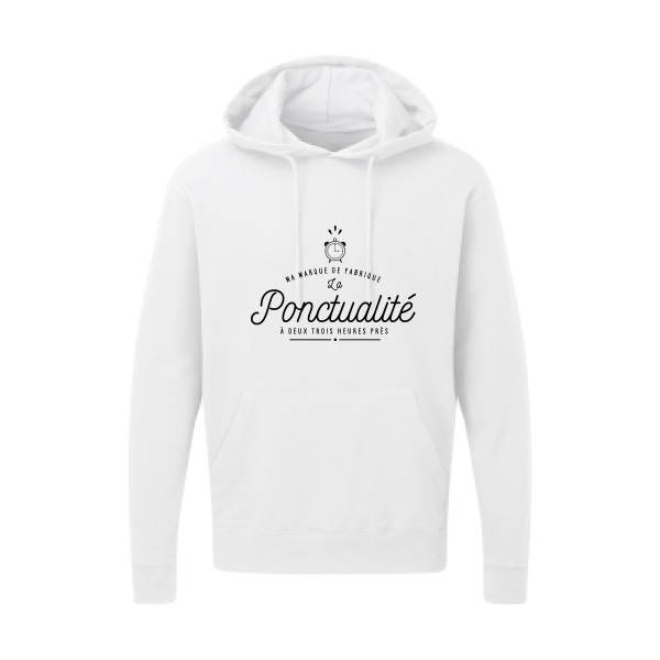 La Ponctualité - Tee shirt humoristique Homme -SG - Hooded Sweatshirt