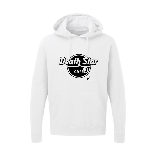 DeathStarCafe - Sweat capuche dark pour Homme -modèle SG - Hooded Sweatshirt - thème parodie et marque-