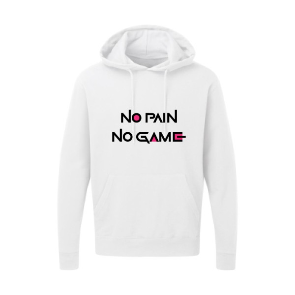 NO PAIN NO GAME ! - SG - Hooded Sweatshirt Homme - thème parodie et cinema -