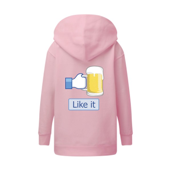 Sweat capuche enfant - SG - Kids' Hooded Sweatshirt - I like beer