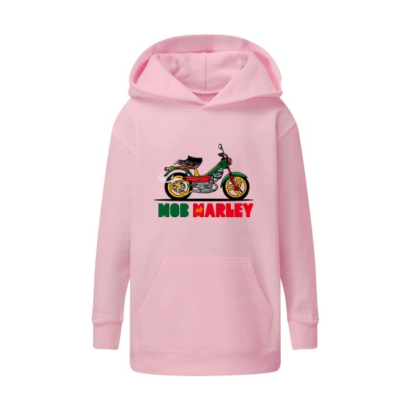 Mob Marley - Sweat capuche enfant reggae Enfant - modèle SG - Kids' Hooded Sweatshirt -thème musique et bob marley -