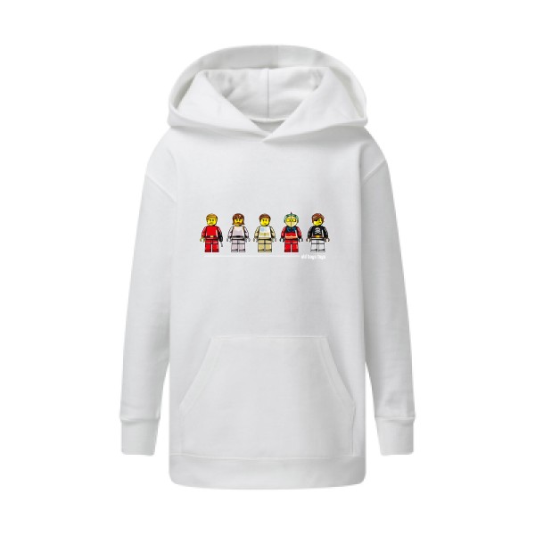 Old Boys Toys - Sweat capuche enfant original pour Enfant -modèle SG - Kids' Hooded Sweatshirt - thème personnages animés -