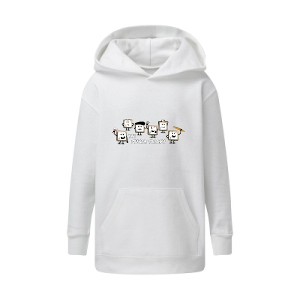Sweat capuche enfant - SG - Kids' Hooded Sweatshirt - French touches
