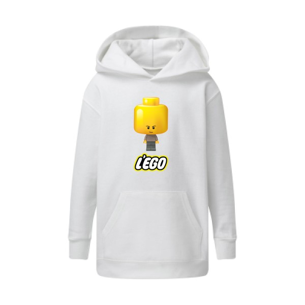 L'EGO-Sweat capuche enfant humoristique - SG - Kids' Hooded Sweatshirt- Thème parodie -
