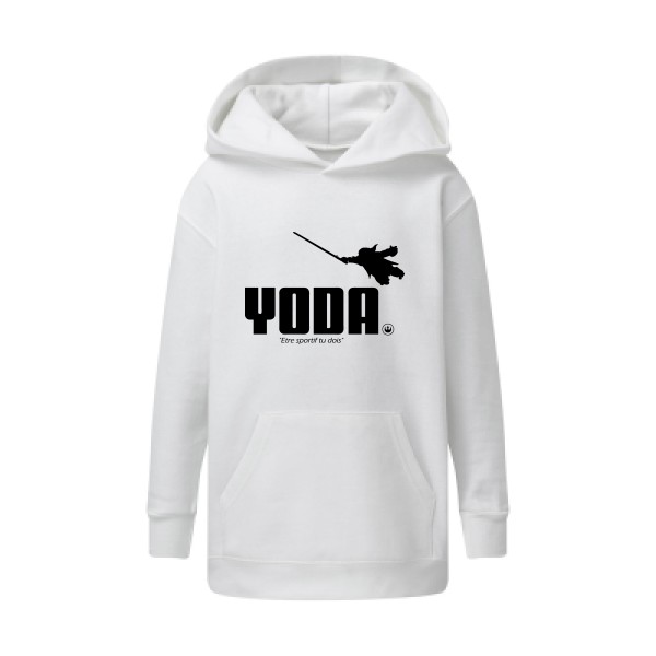 Sweat capuche enfant - SG - Kids' Hooded Sweatshirt - Yoda