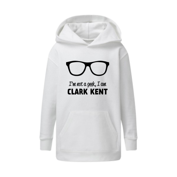 Sweat capuche enfant - SG - Kids' Hooded Sweatshirt - I am Clark Kent