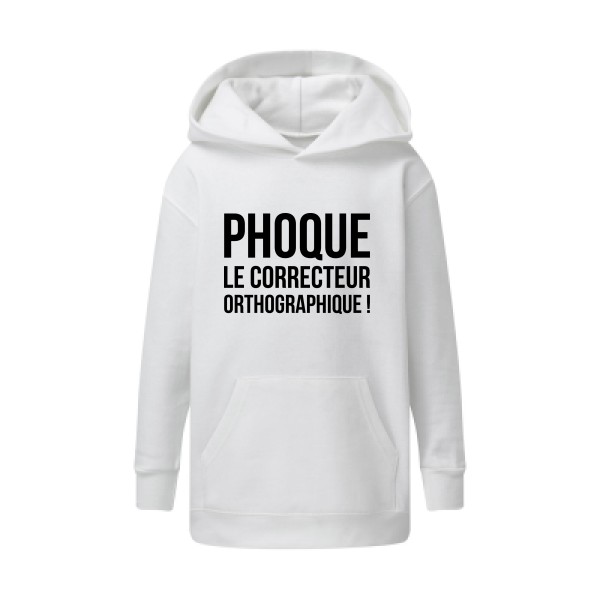 Sweat capuche enfant - SG - Kids' Hooded Sweatshirt - Phoque
