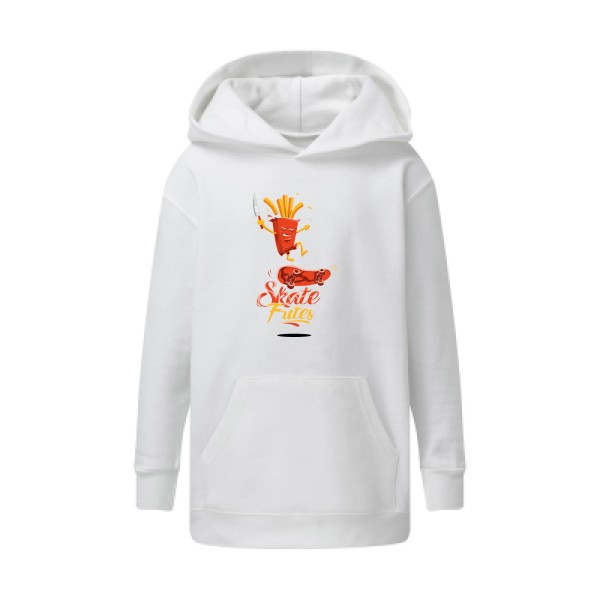 SKATE -Sweat capuche enfant geek  -SG - Kids' Hooded Sweatshirt -thème  humour  - 