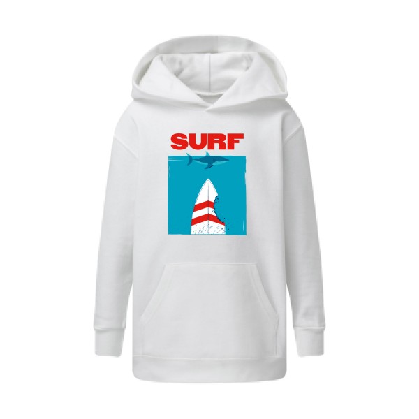 SURF -Sweat capuche enfant sympa  Enfant -SG - Kids' Hooded Sweatshirt -thème  surf -