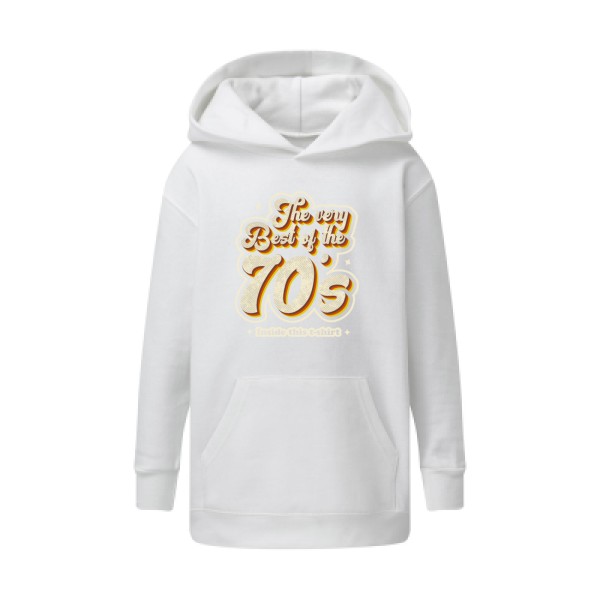 70s - Sweat capuche enfant original -SG - Kids' Hooded Sweatshirt - thème année 70 -
