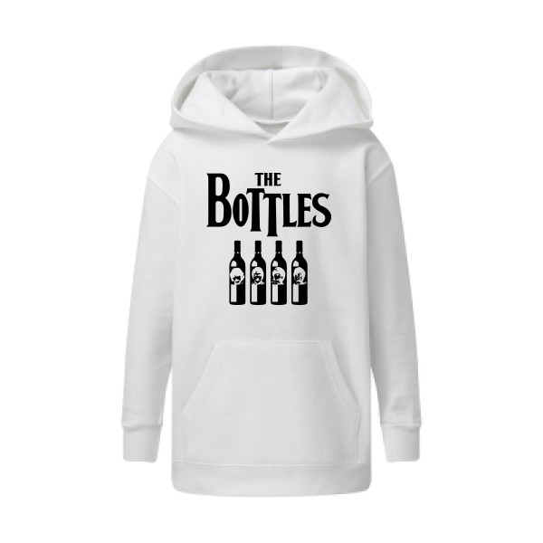 The Bottles - Sweat capuche enfant parodie  pour Enfant - modèle SG - Kids' Hooded Sweatshirt - thème parodie et musique vintage -