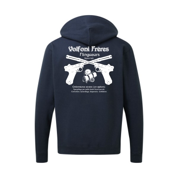 Volfoni Frère-T shirt original-SG - Zip Hood Men
