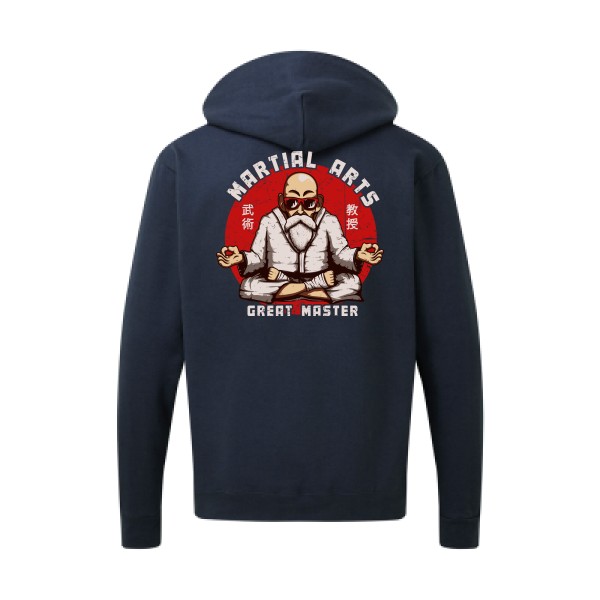 Great Master- T shirt Karaté-SG - Zip Hood Men