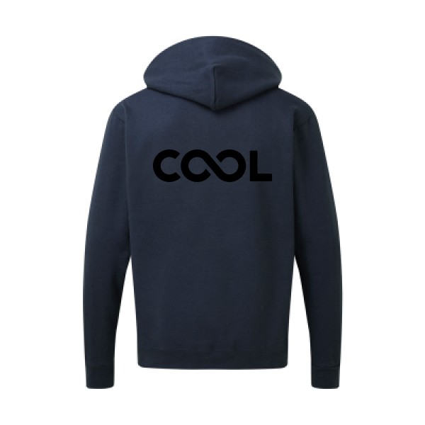 Infiniment cool - Le Tee shirt  Cool - SG - Zip Hood Men