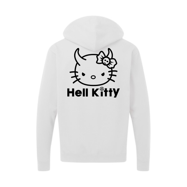 Hell Kitty - Tshirt rigolo-SG - Zip Hood Men