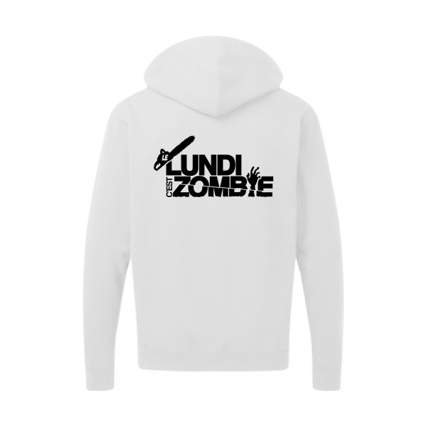 Le Lundi c'est Zombie- T shirt halloween