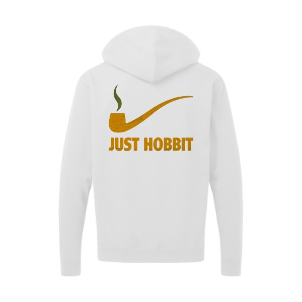 Just Hobbit - Sweat capuche zippé seigneur des anneaux Homme - modèle SG - Zip Hood Men -thème cinema -